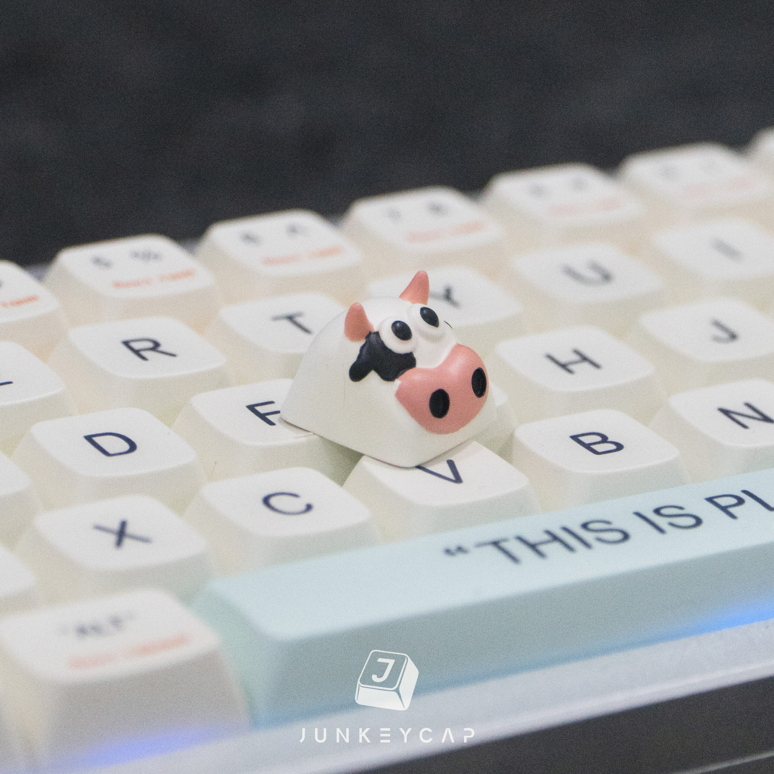 Cow Keycap 3