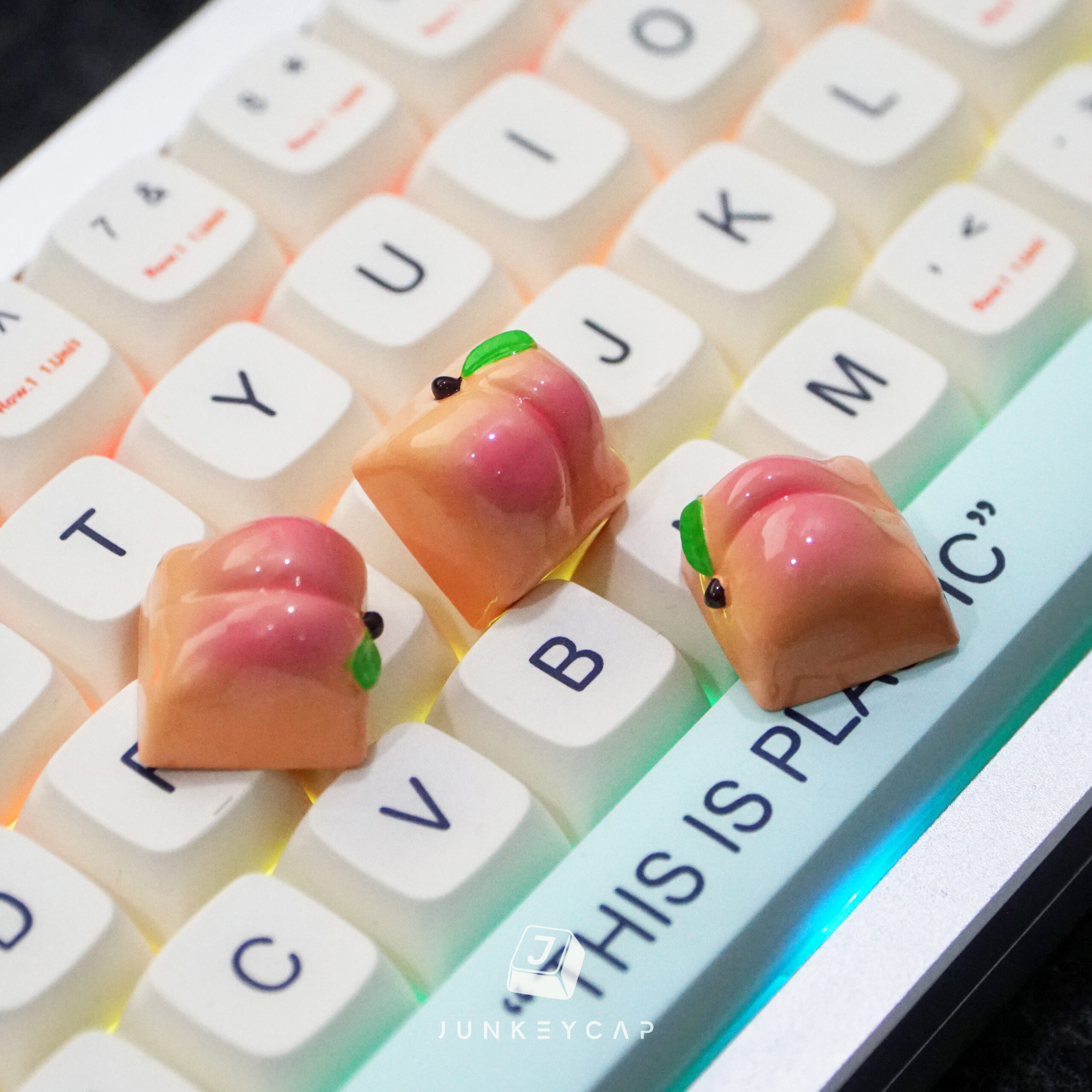Peach Keycap 5