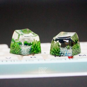 Toothless & Light Fury Resin Keycap Set 1