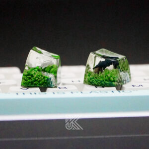 Toothless & Light Fury Resin Keycap Set 2