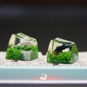 Toothless & Light Fury Resin Keycap Set 3
