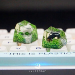Toothless & Light Fury Resin Keycap Set 4