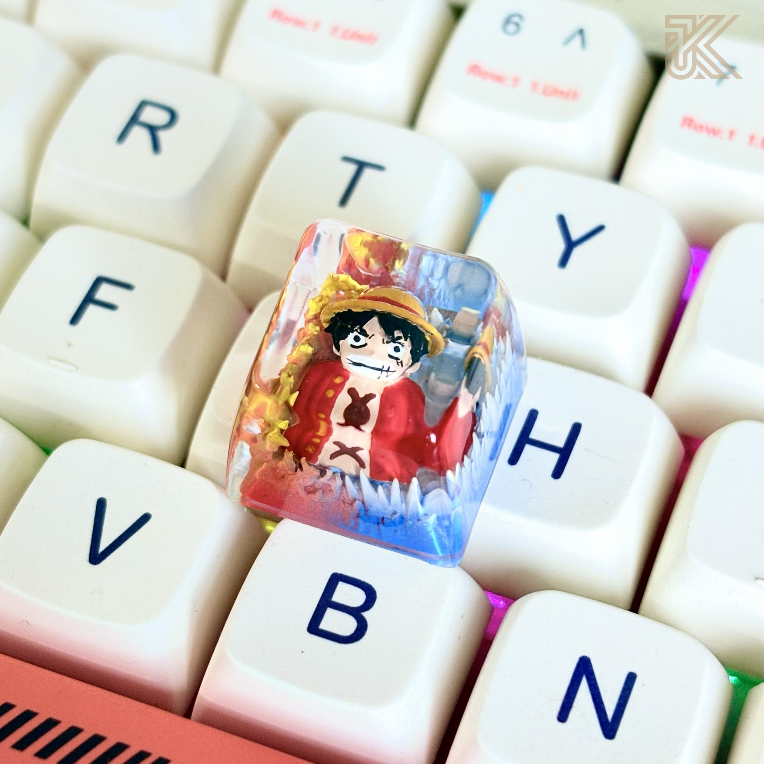 Gear 5 Luffy Resin Keycap 1