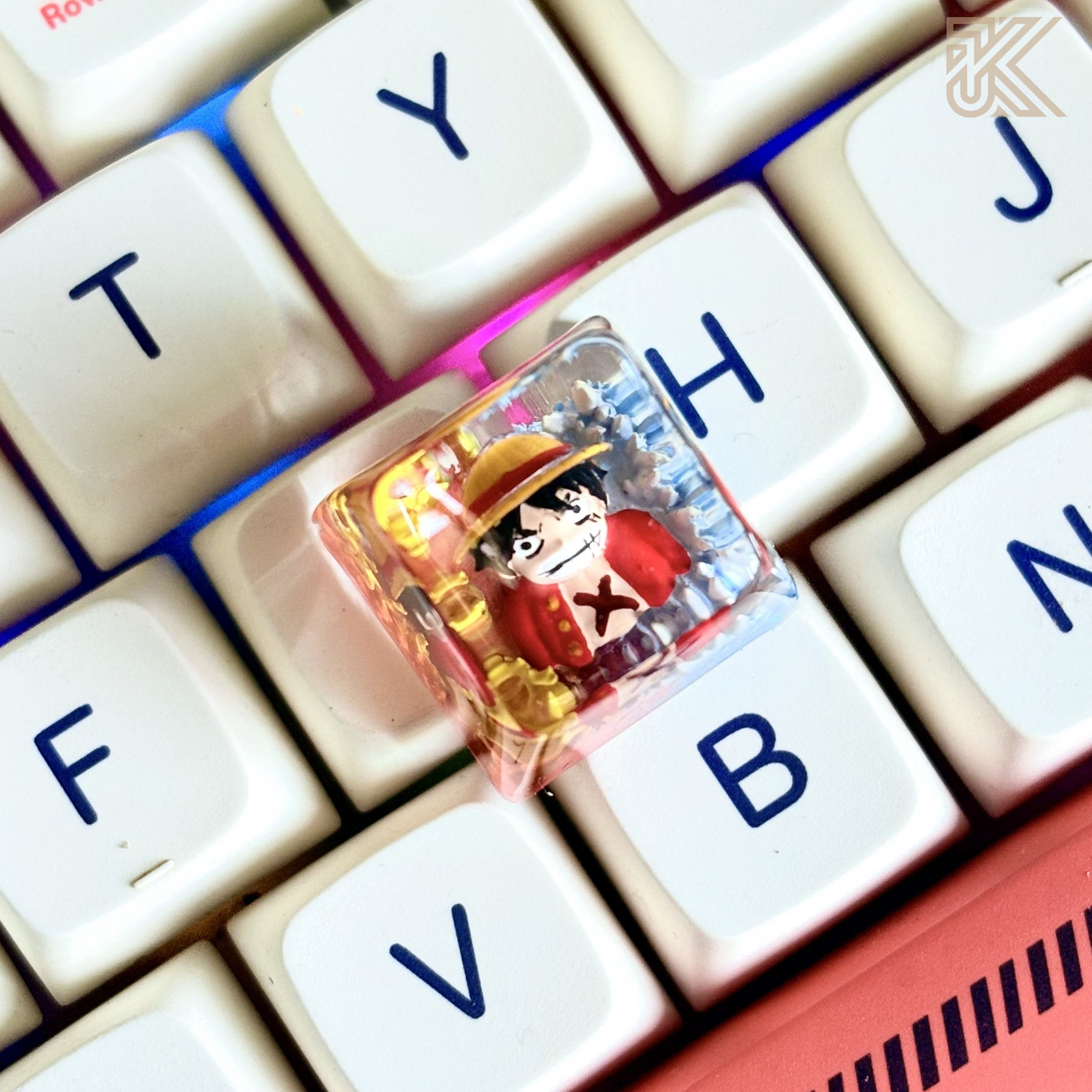 Gear 5 Luffy Resin Keycap
