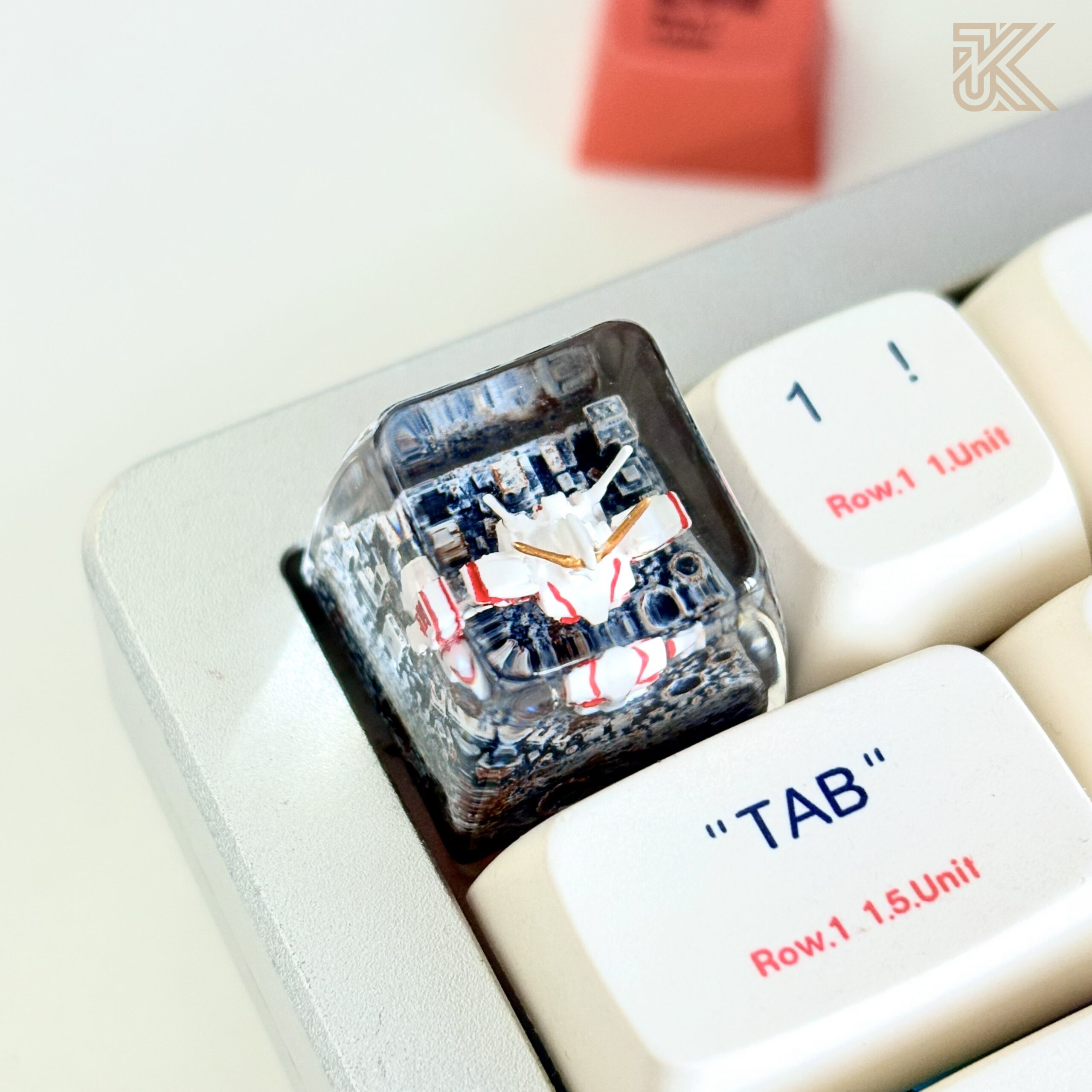 Gundam Unicorn Keycap 5
