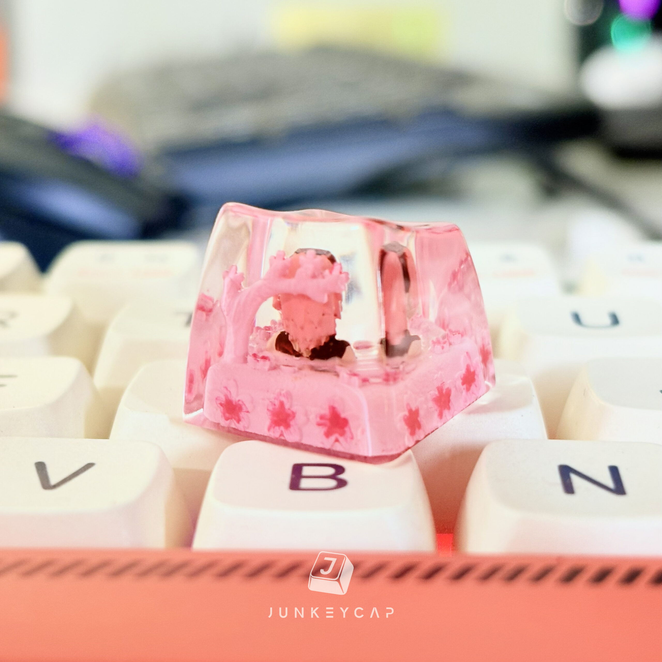 Sakura Resin Keycap 3
