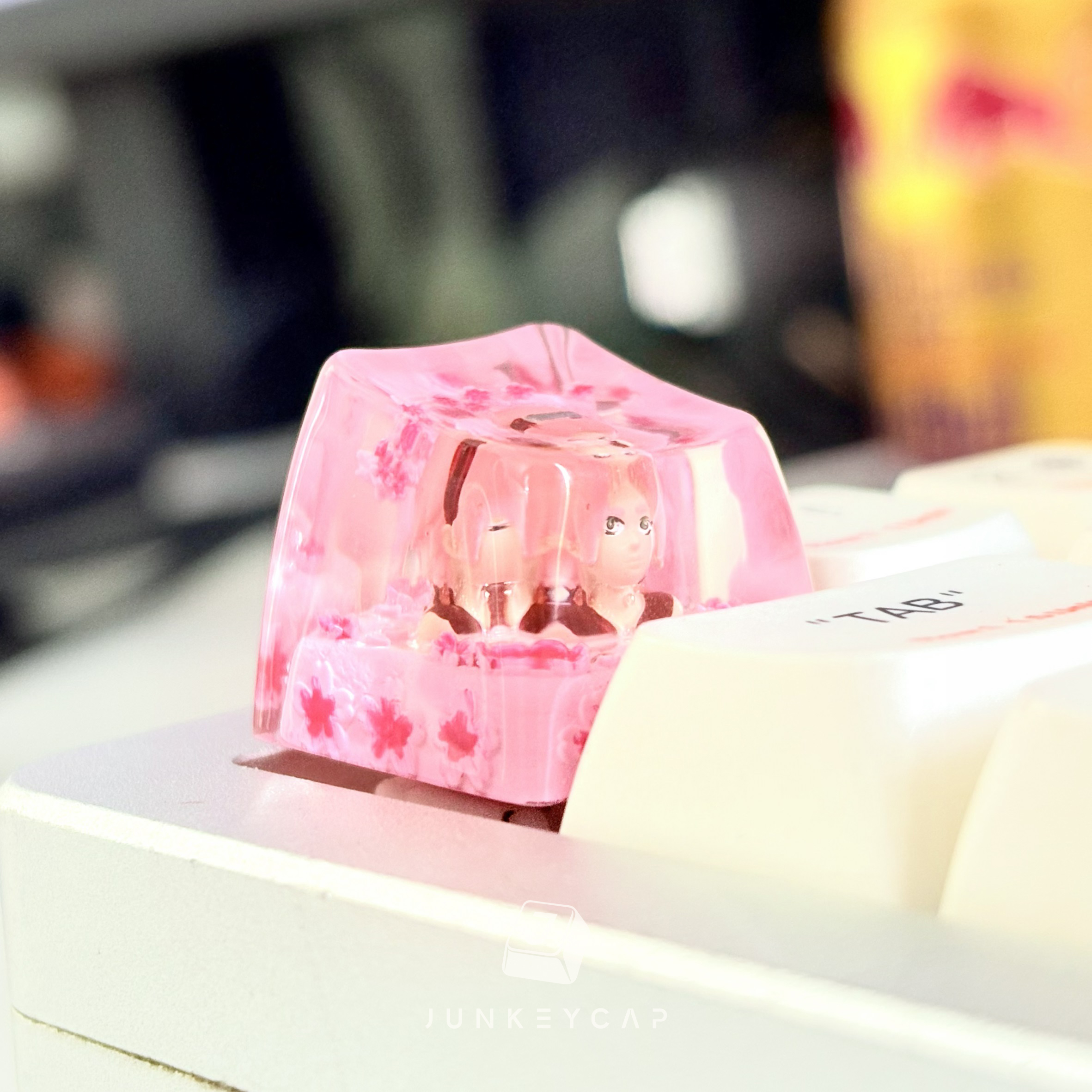 Sakura Resin Keycap 7