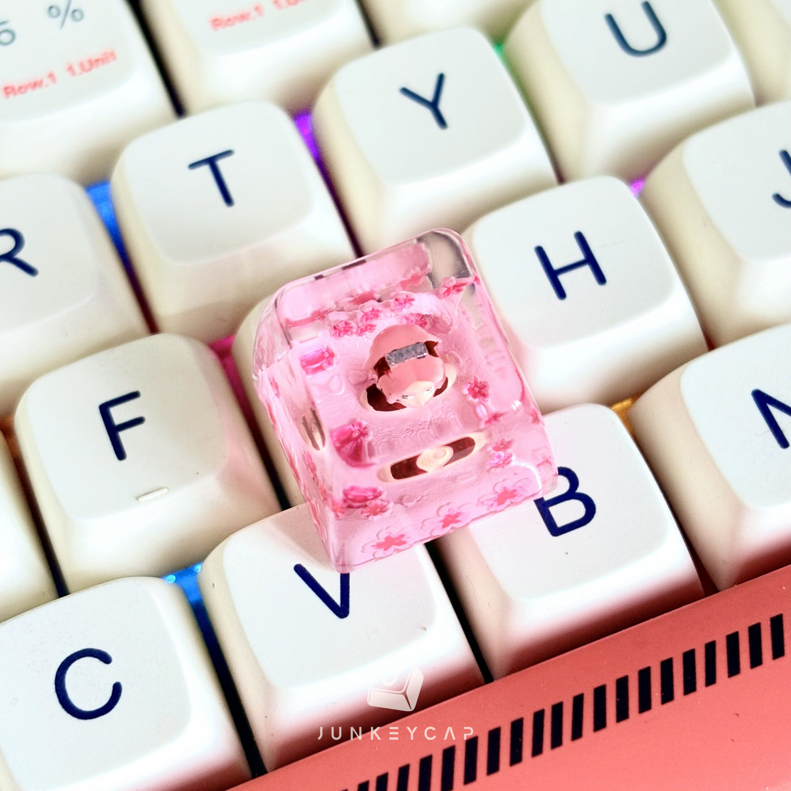 Sakura Resin Keycap 8