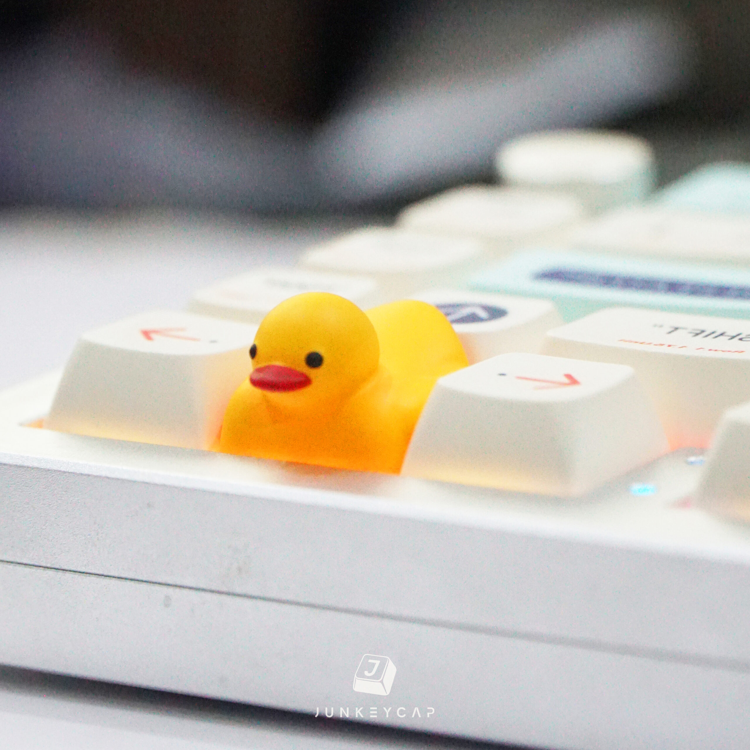Cute Duck Yellow Keycap 2