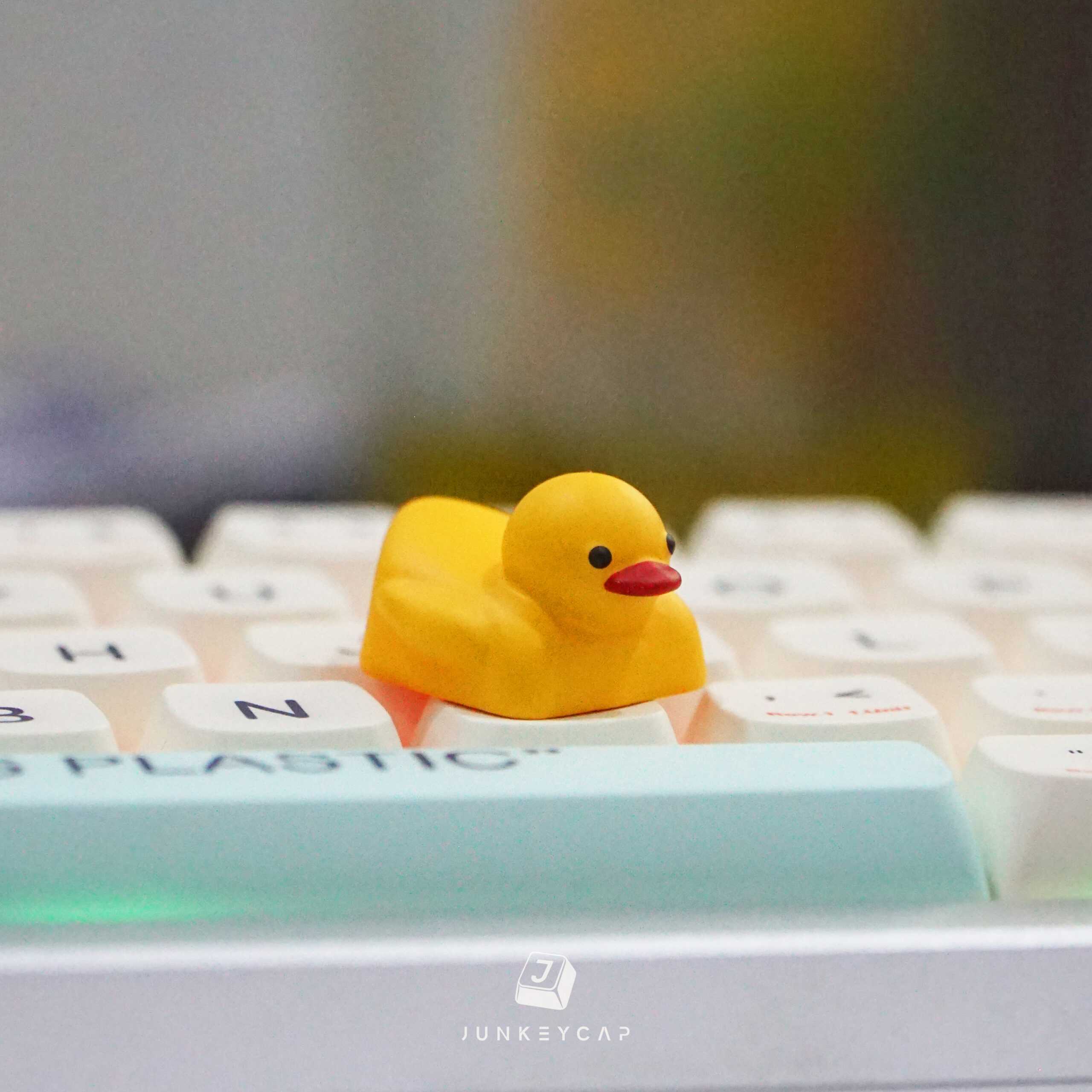 Cute Duck Yellow Keycap 3