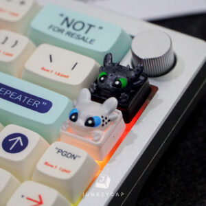 Toothless & Light Fury Keycap 3